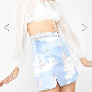 Dolls Kill Angel Skirt
